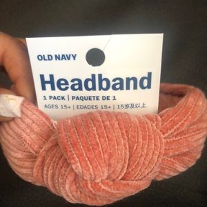 Old Navy Fabric Headband Pink Top